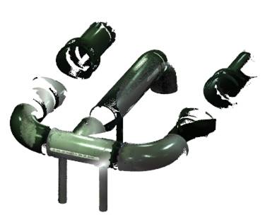 CAD software Searching for Pipes in Point Cloud 13