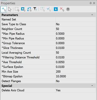 CAD software Searching for Pipes in Point Cloud 16