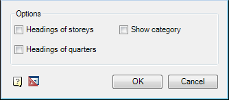 CAD software Explication of rooms 7