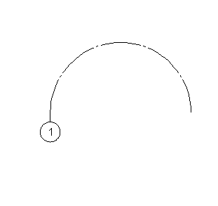 CAD software Arc construction axis 7