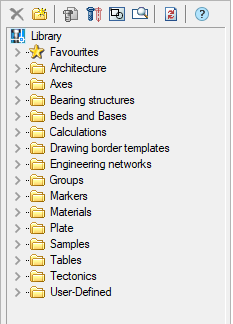 CAD drawing Functional panels 2