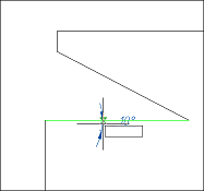 CAD drafting Angle dimension 12