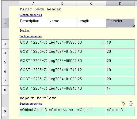 CAD drawing Grouping and merging cells 2