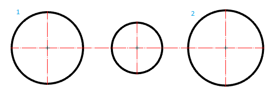 CAD drawing Centerlines 14