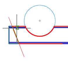 CAD drawing Add part trim 11