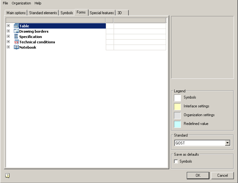 CAD drafting Forms 0