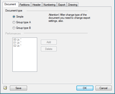 CAD drafting Setting up a custom type specification 0