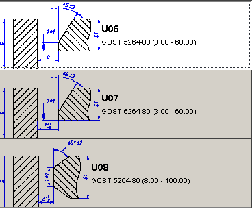 CAD drawing Edge preparation 8