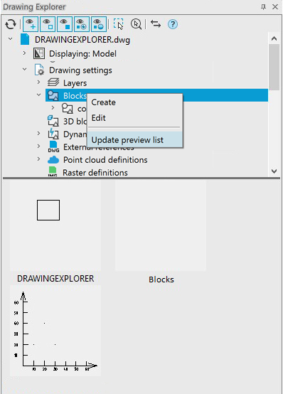 CAD drawing Drawing Explorer 44