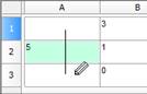 CAD drawing Interface of the Table Editor Dialog 80