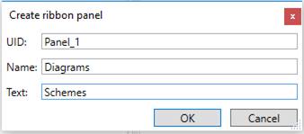 CAD drawing Ribbon Tab  5