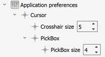CAD software Display of Snap Elements 4