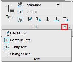 CAD drafting Ribbon 3