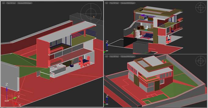 CAD drawing Bounding Prism 17