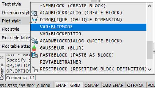 CAD software Command Line 4