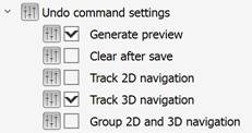 CAD drafting Undo-Redo Commands 0