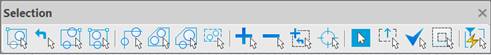 CAD software Selection of Objects Using the Command Line 1