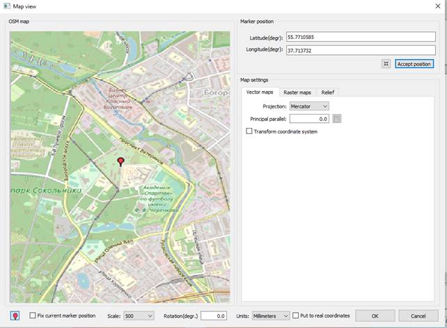 CAD software Map Underlays 7