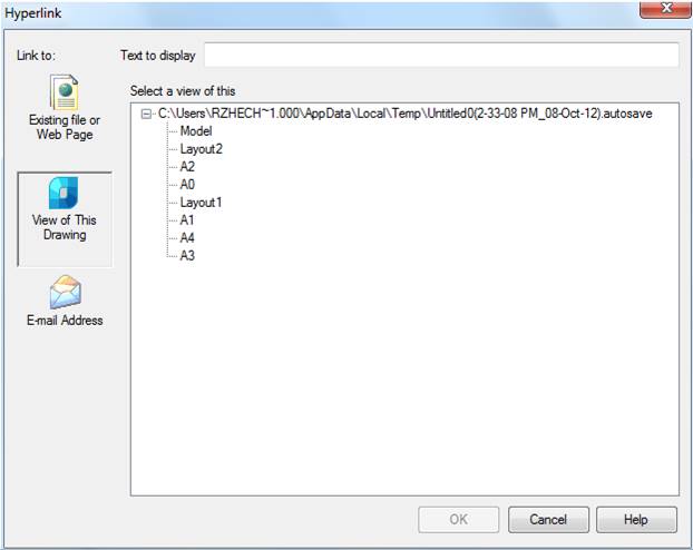 CAD software Hyperlinks 10