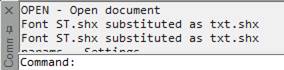 CAD software Opening a Document 16
