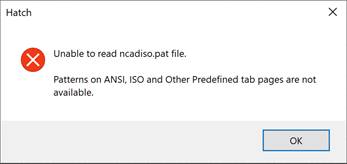 CAD drafting Hatch Dialog Box 3