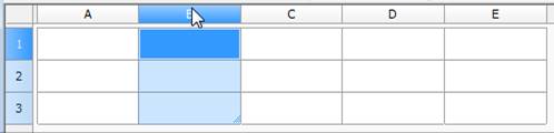 CAD drawing Interface of the Table Editor Dialog 8