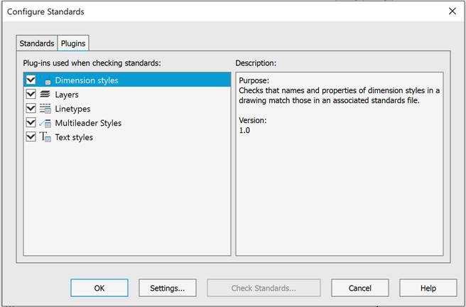 CAD software Association of Standards with a Document 16
