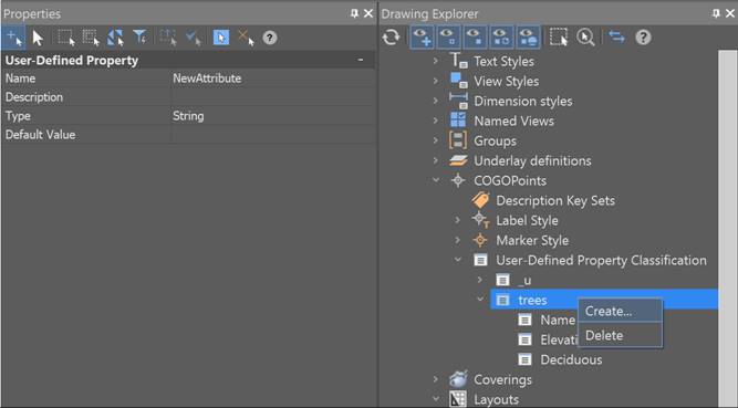 CAD drafting Creating Geopoints 15