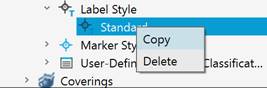 CAD drawing Creating Label Styles of Geopoints 2