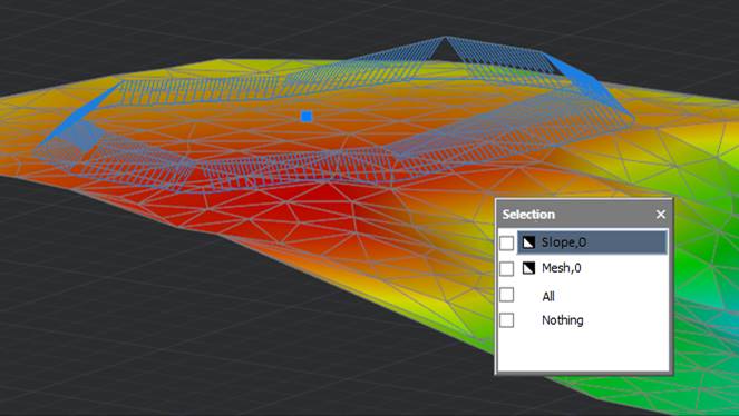 CAD drawing 3D-Slope 8