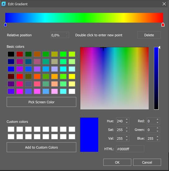 CAD drawing Mesh Coloring by Height 11